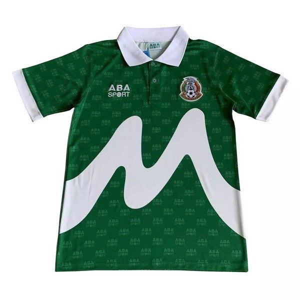 Thailandia Maglia Messico Prima Retro 1995 Verde